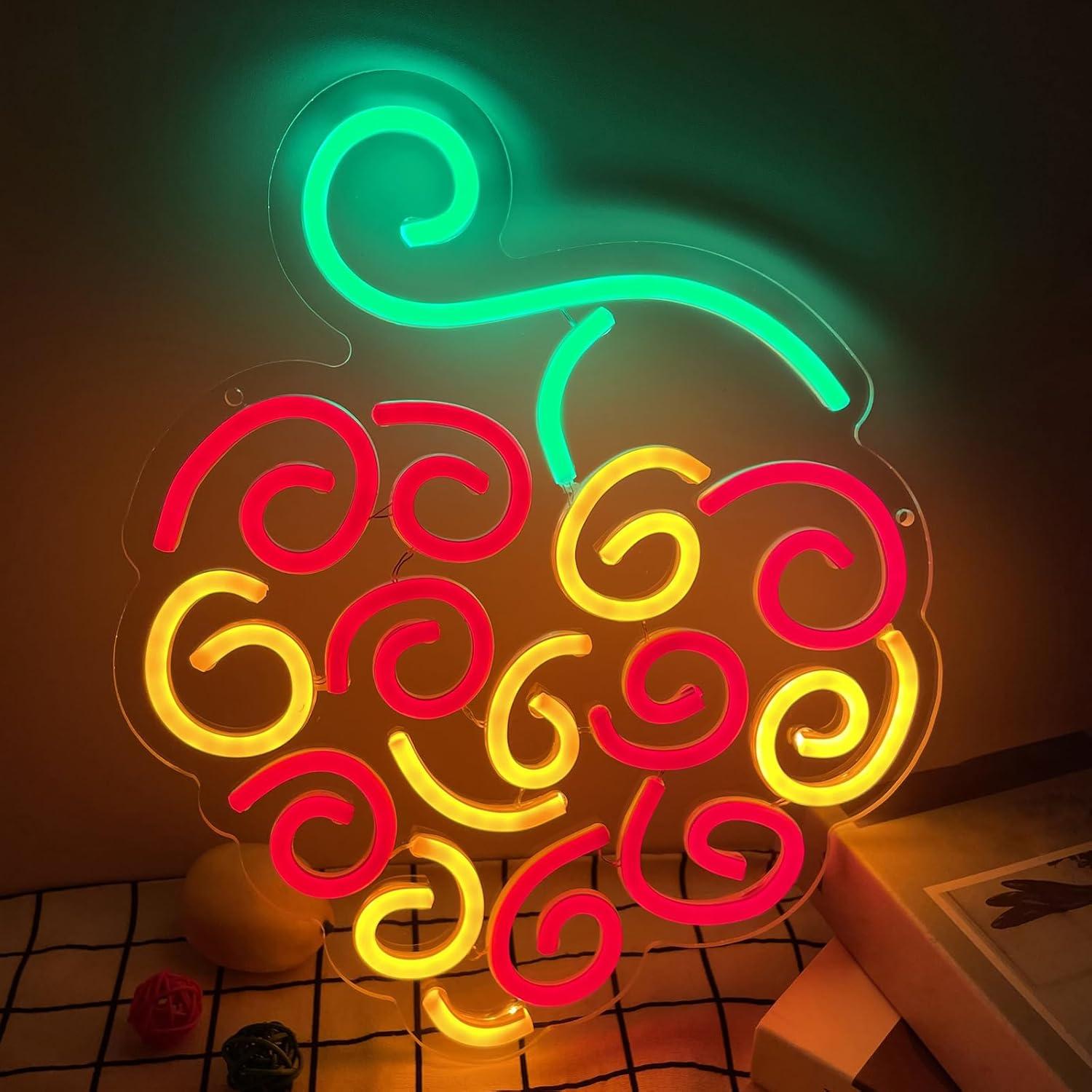 Led Lighting Wall Decor - Letrero Luminoso LED USB Regulable con