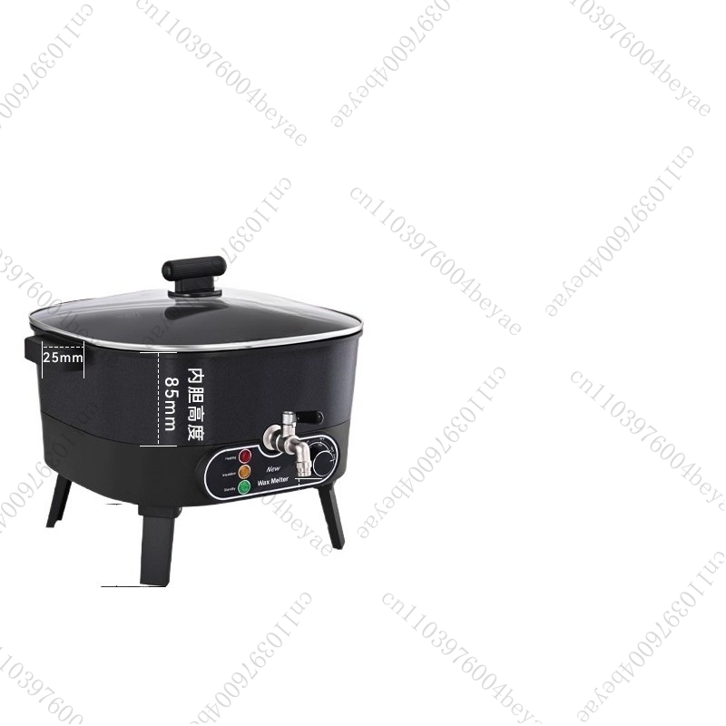 Wax Melter Electric - Olla eléctrica para derretir cera, 6L,