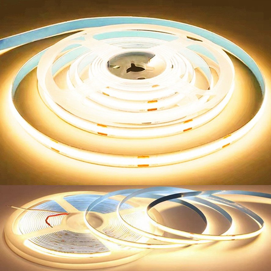 Lighting Decor And More - Tira de luces LED COB regulable,