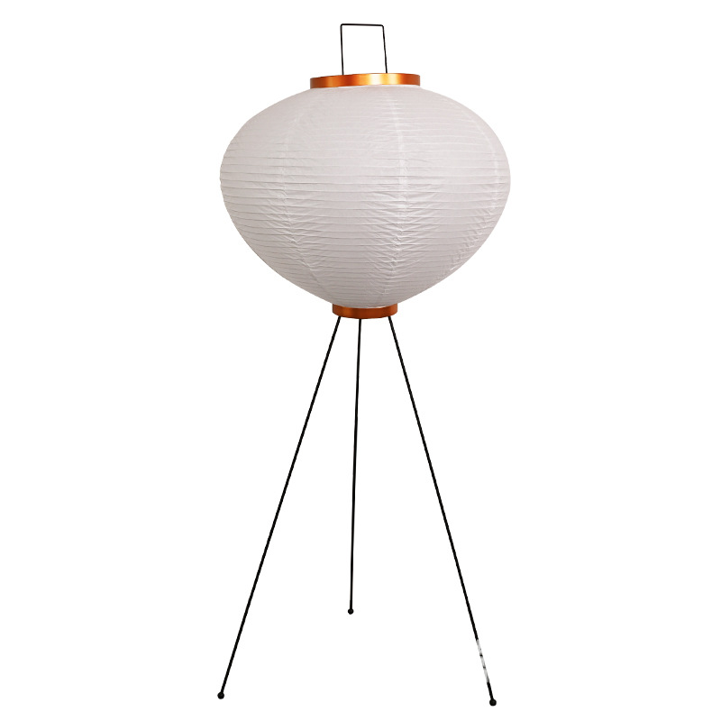 Floor Lamp Tripod - Lámpara de pie de papel de