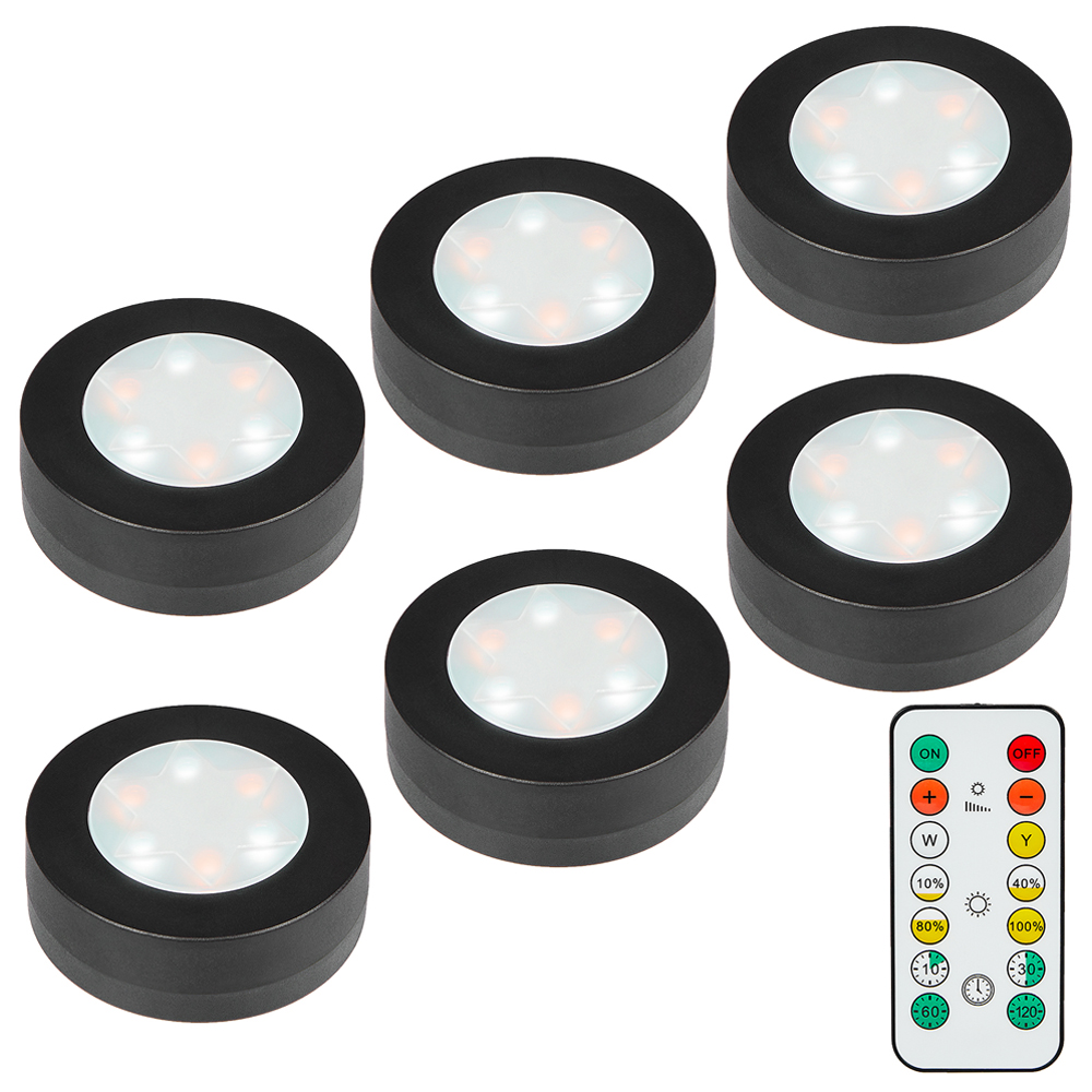 Kitchen Decor Lighting - Luz LED Redonda para Armario, Lámpara