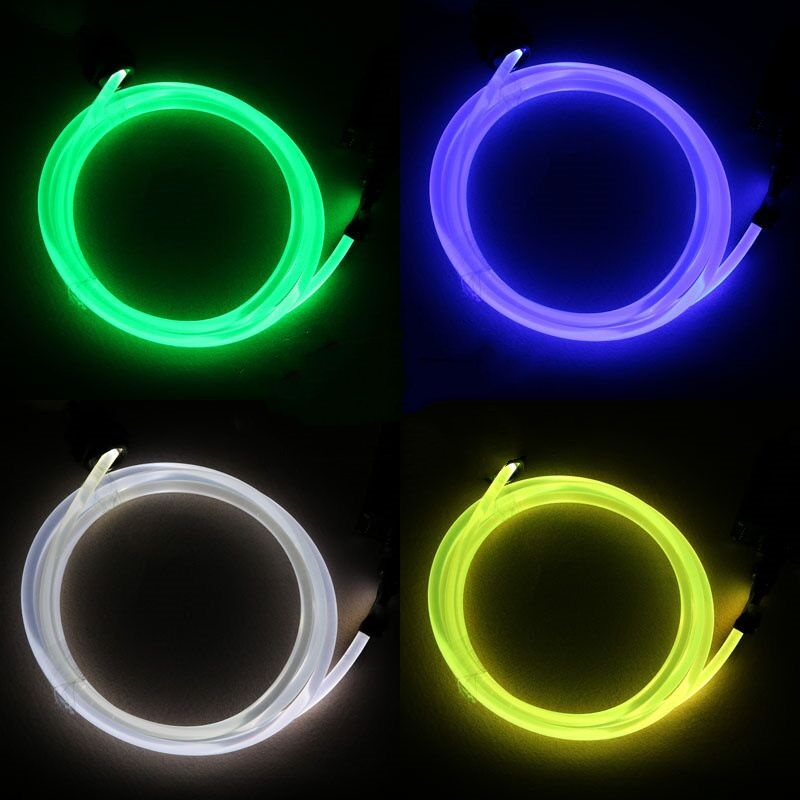 Fairy Light Curtain - Cable de Fibra Óptica con Iluminación