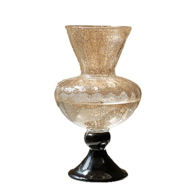 Lighting Decor For Living Room - Jarrón de cristal antiguo francés, adorno