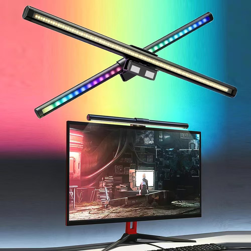 Touch Dimmer Lamp - Luz colgante de pantalla LED con