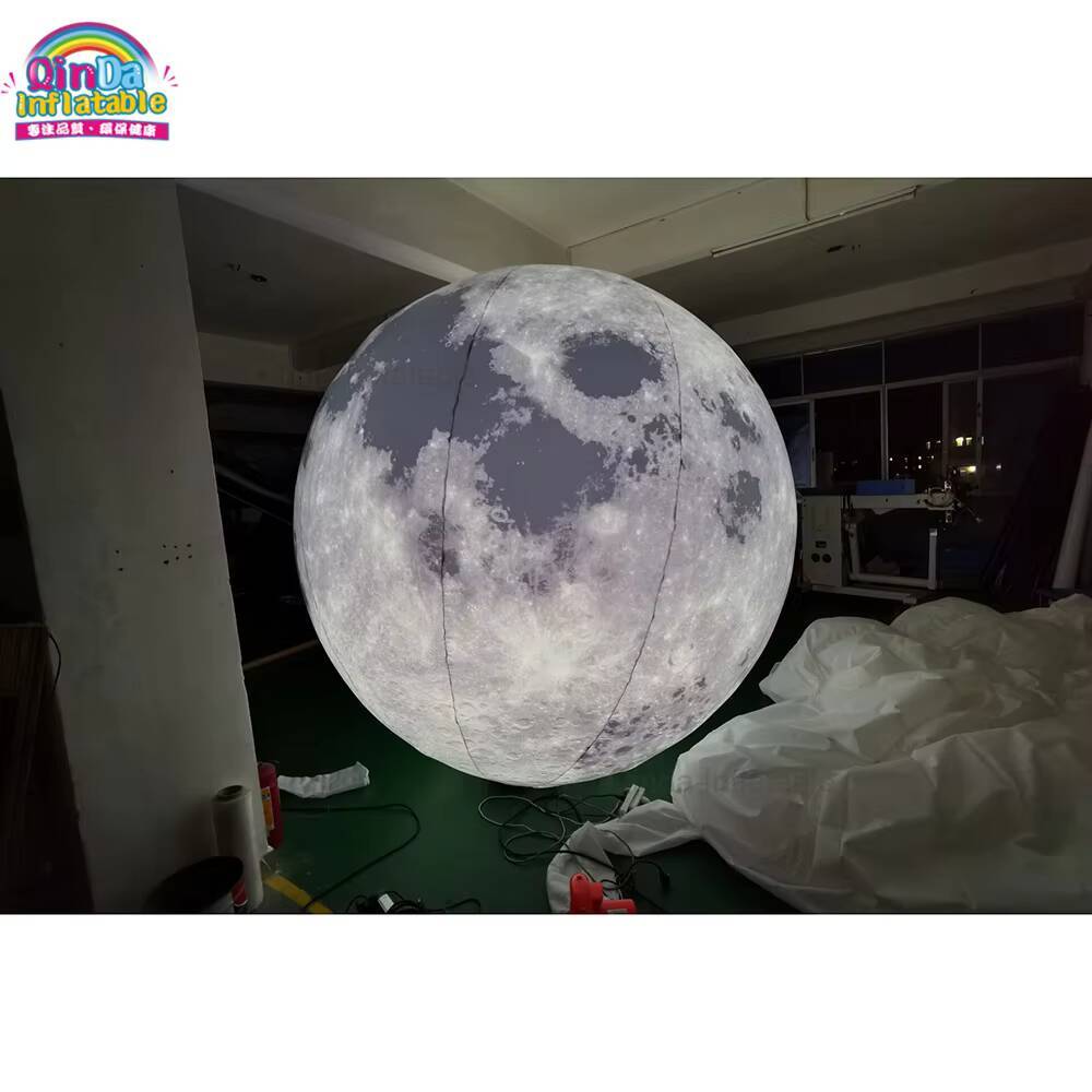 Lighting Decor Rentals - La luna inflable gigante decorativa de