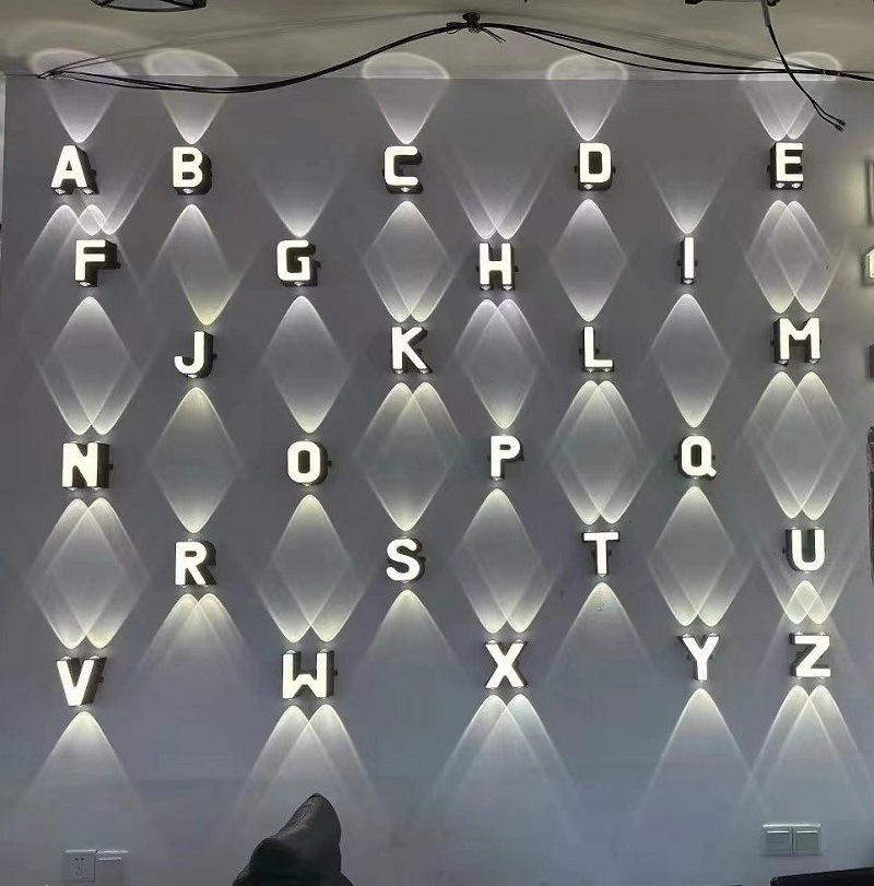 Led Lighting Decor - Lámpara de Pared Exterior Impermeable IP65,