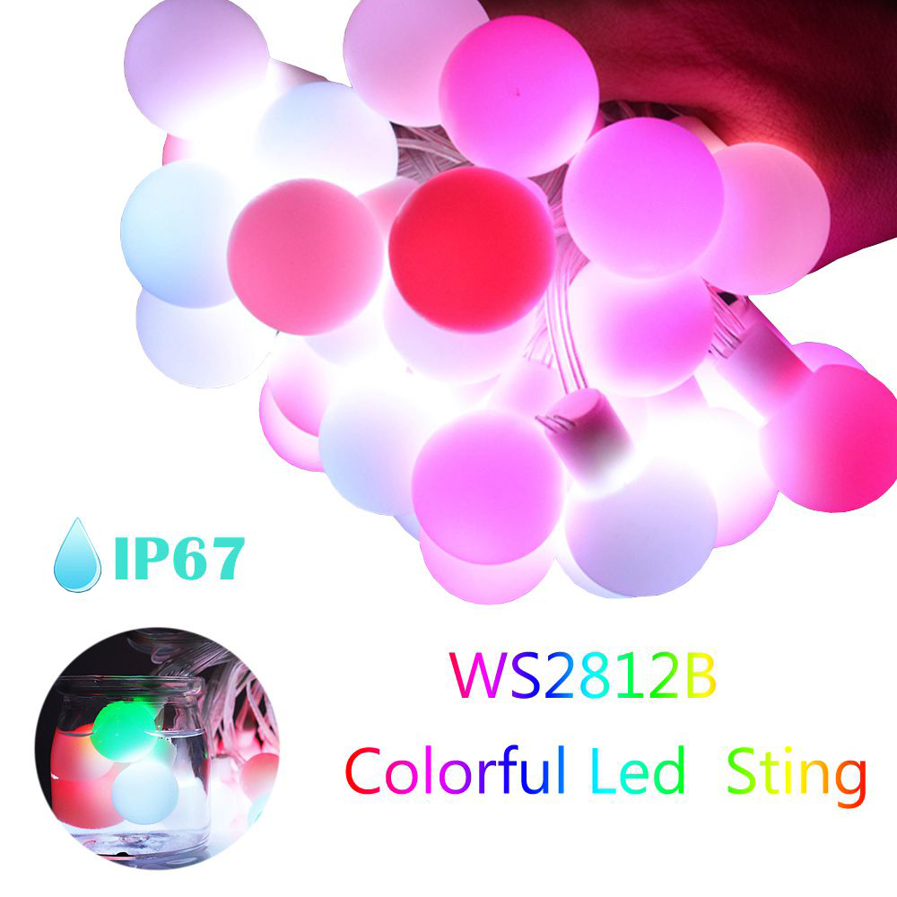 Tira de luces LED de bola redo - Lighting Decor And More reseña y precio