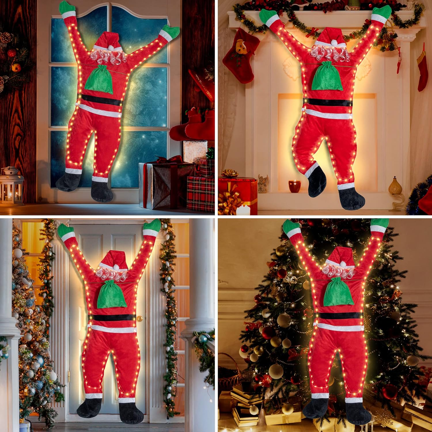 Decoración de Papá Noel para i - Pendant Lighting Christmas Decor reseña y precio