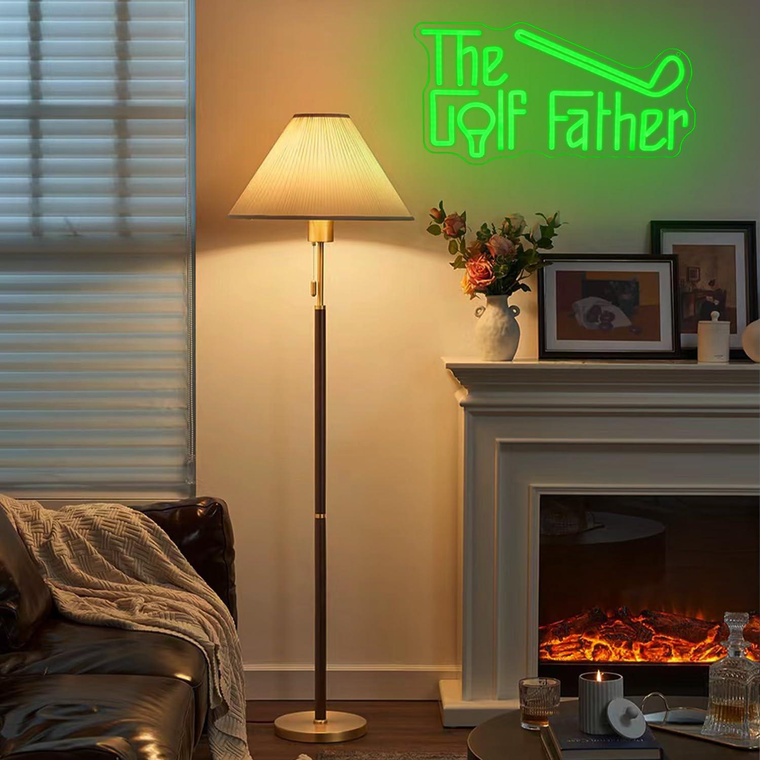 Letrero de Neón 'The Golf Fath - Led Lighting Wall Decor reseña y precio