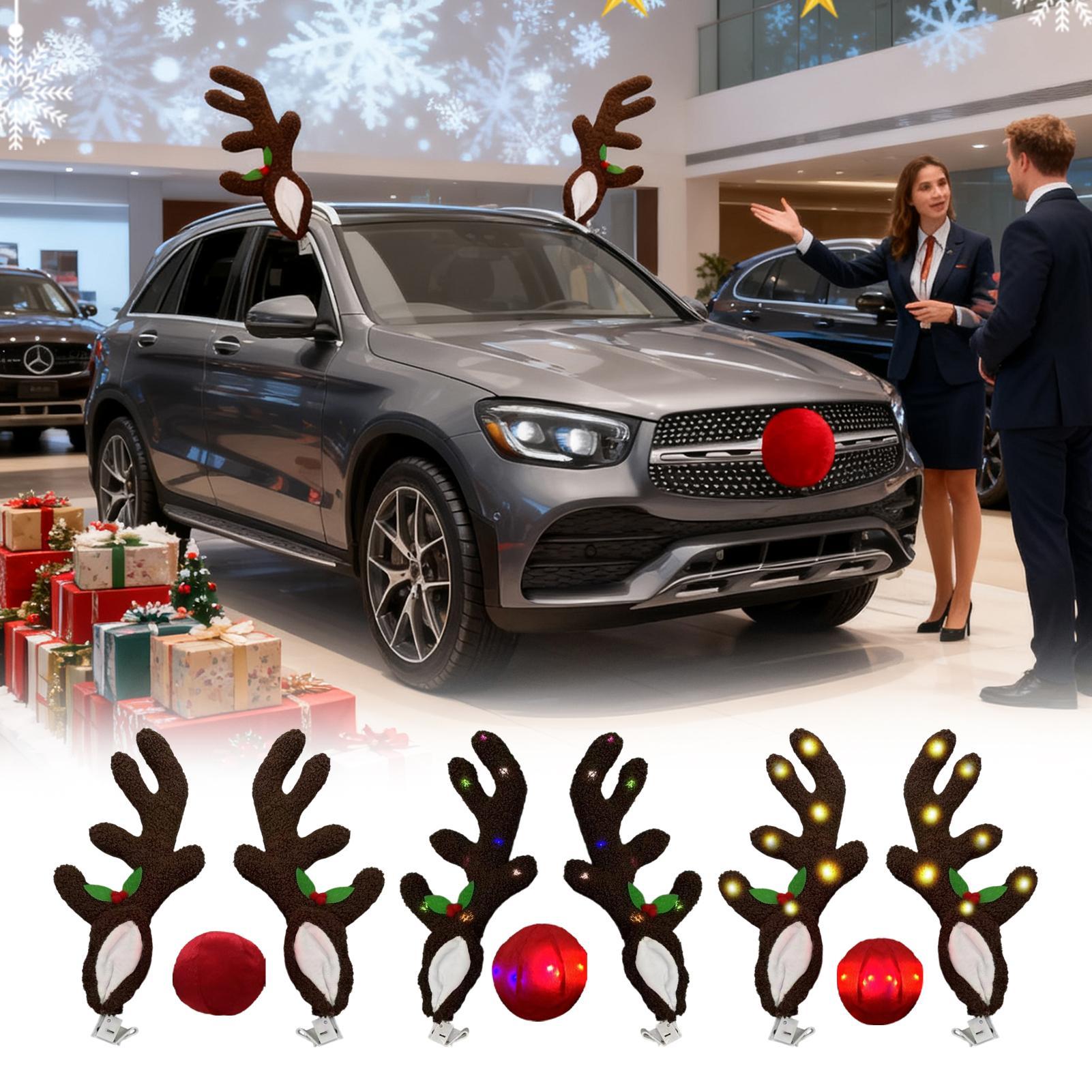 Decoración navideña para coche - Up Lighting Decor reseña y precio