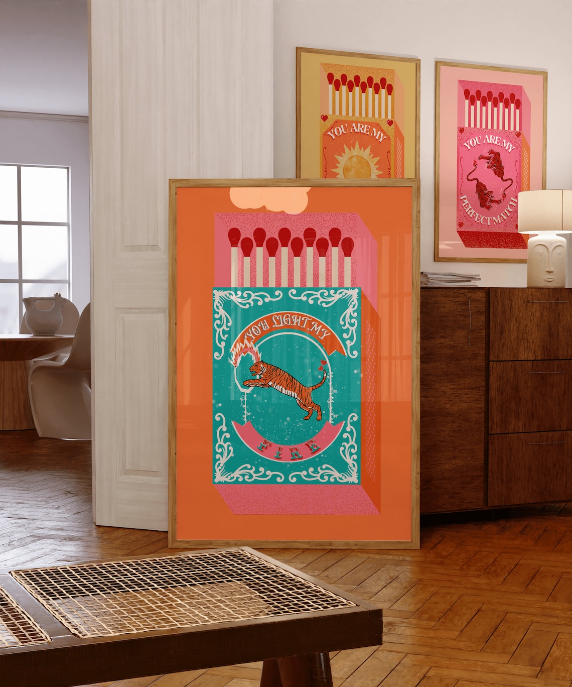You Light My Fire Orange Match - Kitchen Decor Lighting reseña y precio