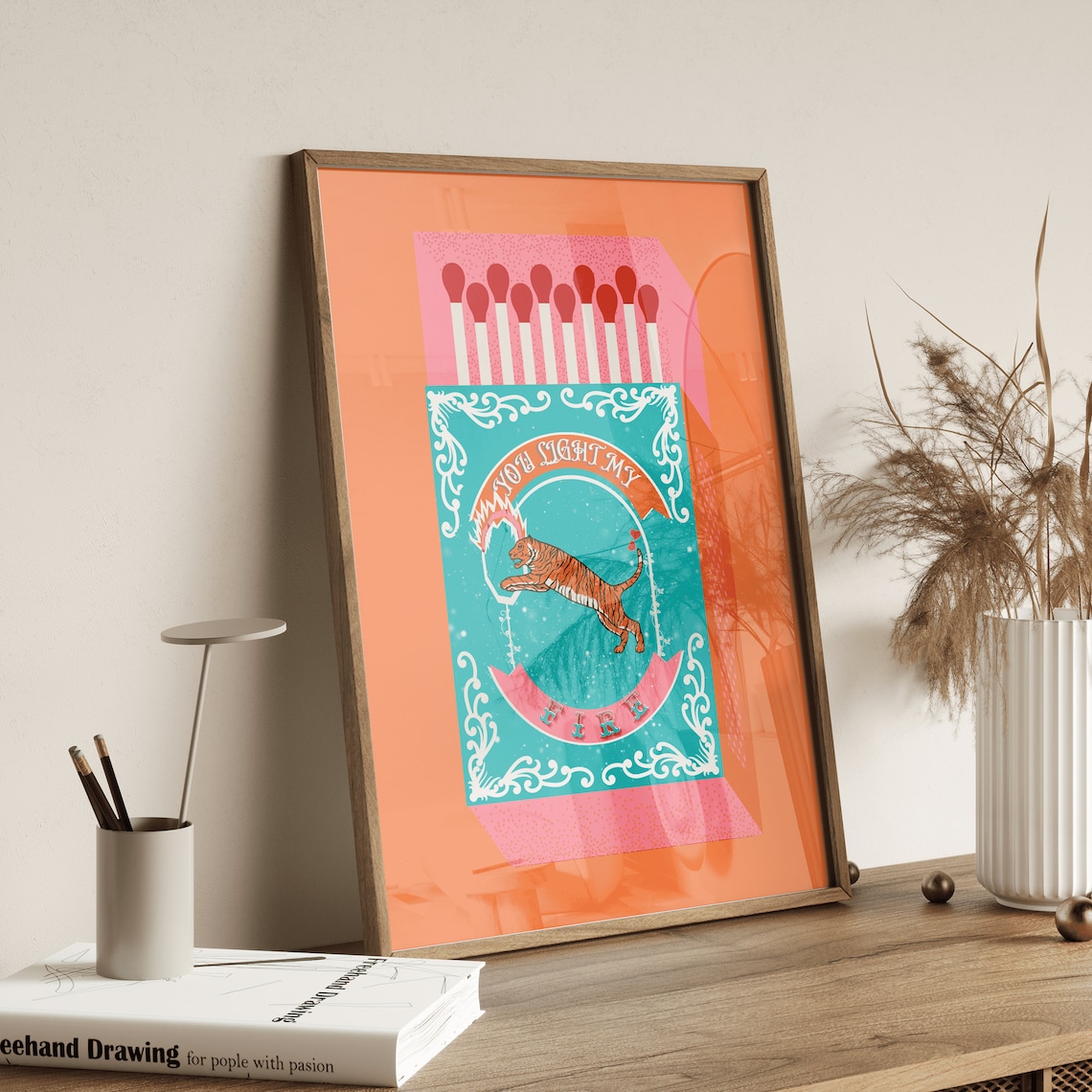 You Light My Fire Orange Match - Kitchen Decor Lighting reseña y precio