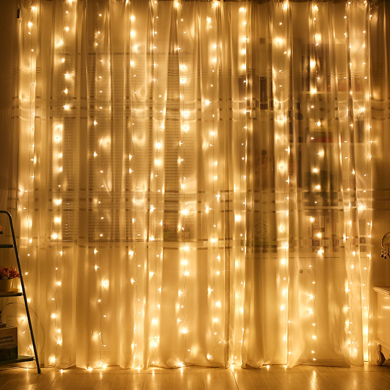Guirnalda de luces LED USB con - Fairy Light Curtain reseña y precio