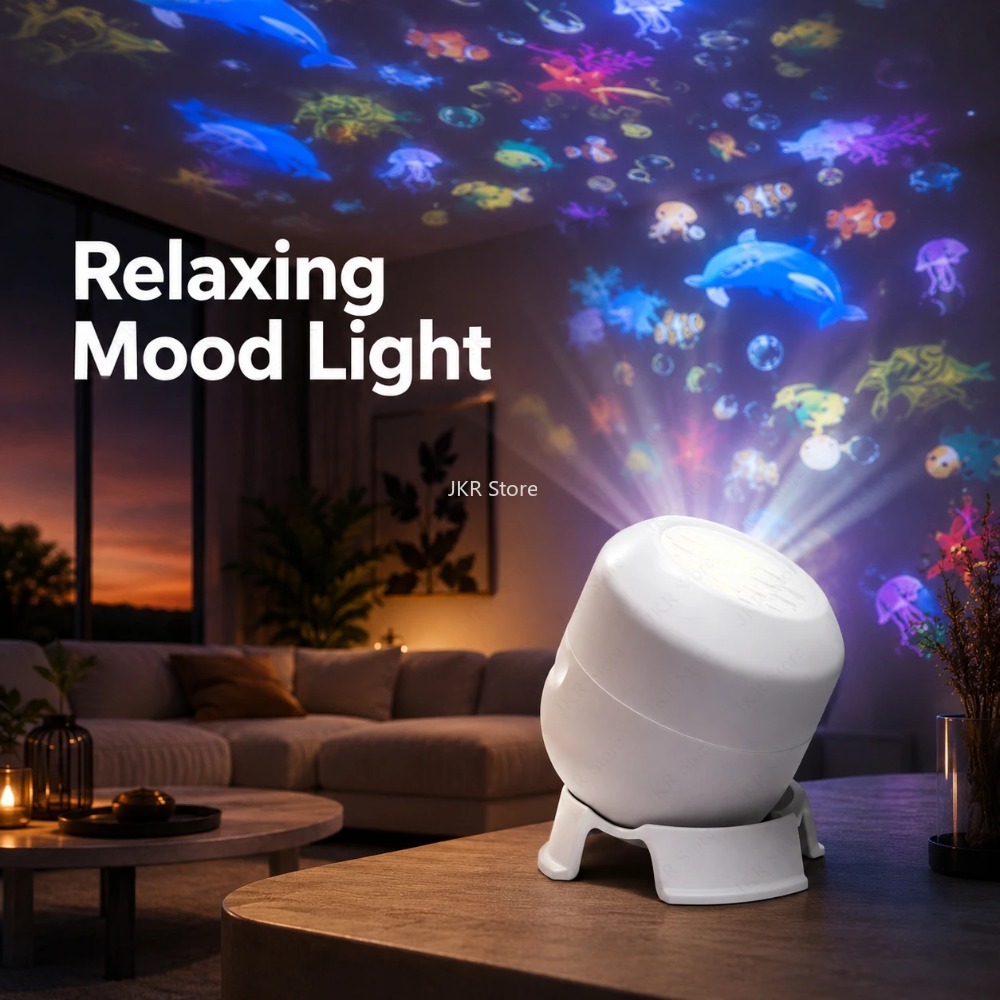 Lámpara Proyector LED Giratori - Ambient Lighting Decor For Room reseña y precio