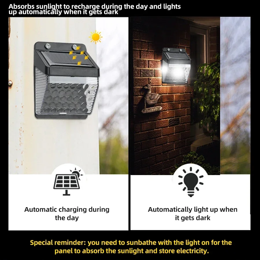 Luz Solar LED con Sensor de Mo - Led Lighting Decor reseña y precio