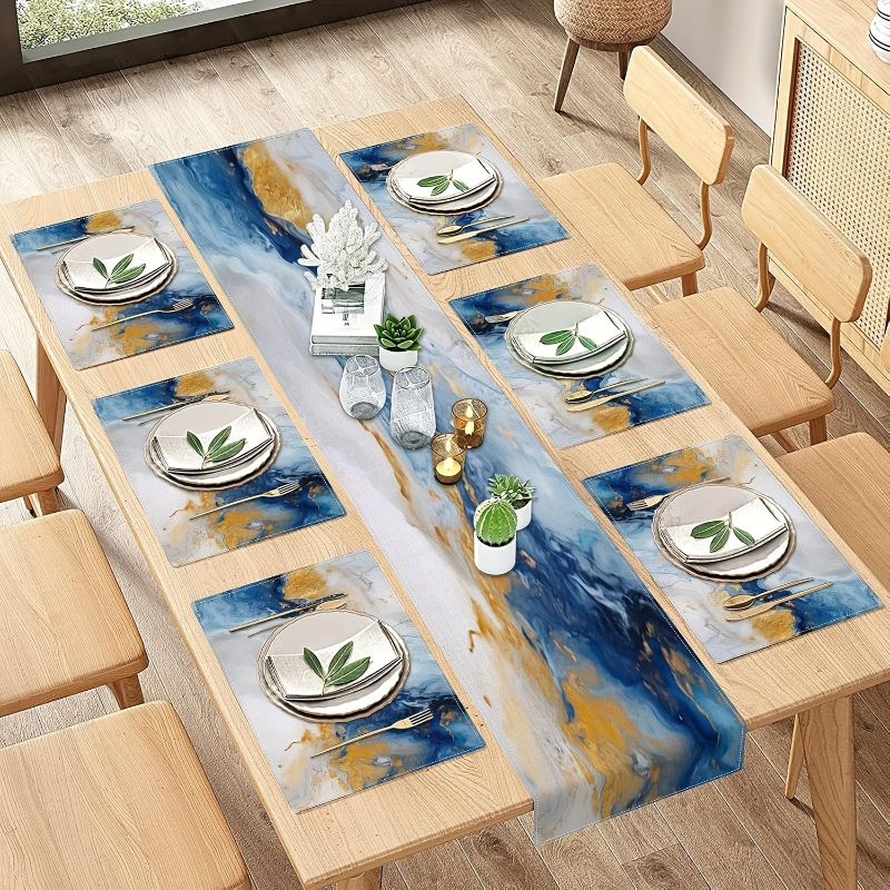 Juego de manteles individuales - Kitchen Decor Lighting reseña y precio
