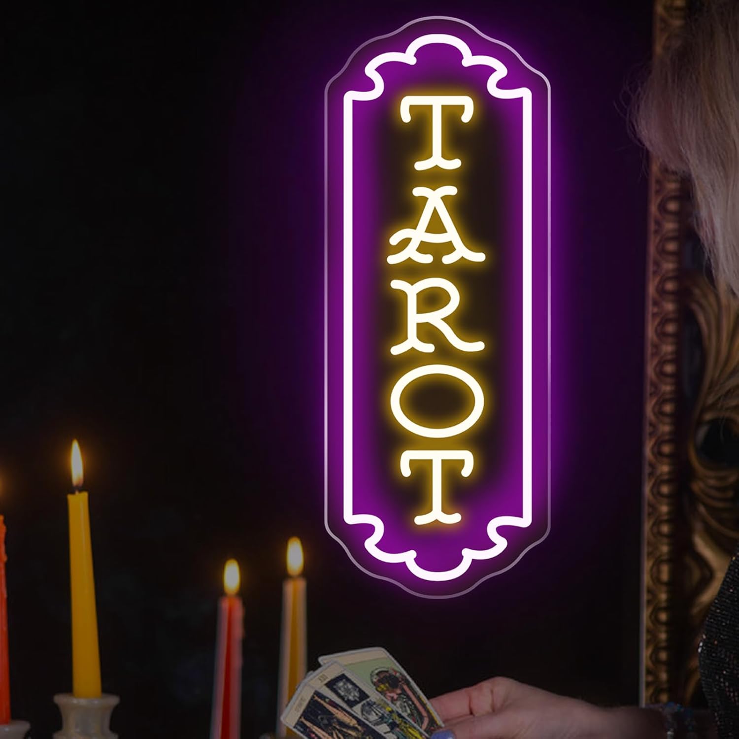 Letrero Luminoso de Tarot con  - Led Lighting Wall Decor reseña y precio