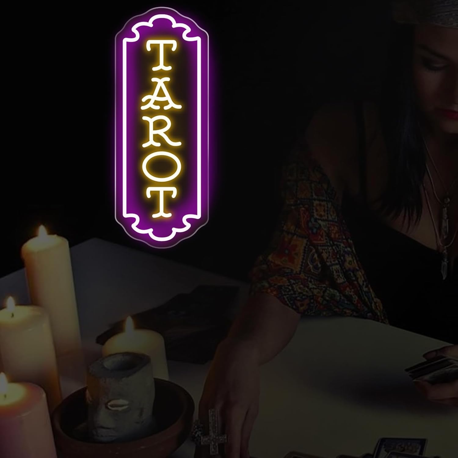 Letrero Luminoso de Tarot con  - Led Lighting Wall Decor reseña y precio