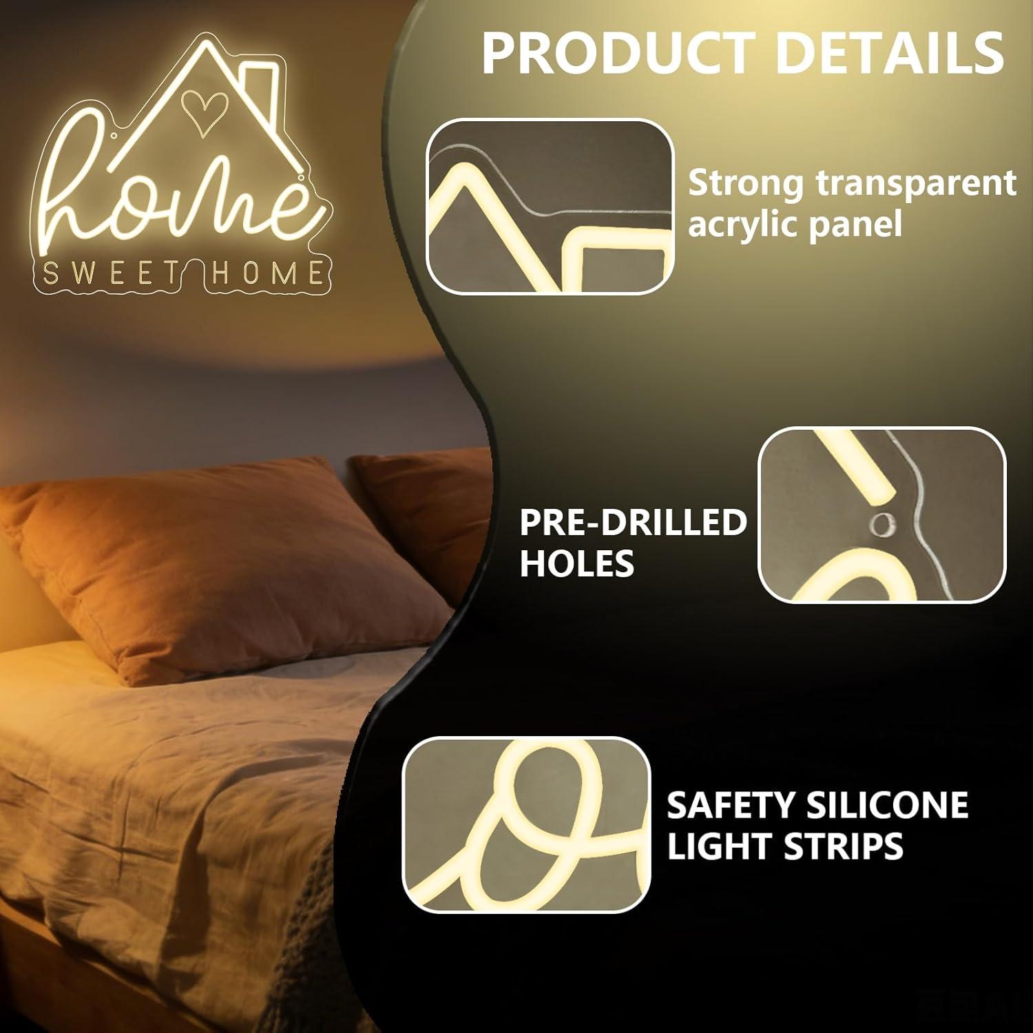 Letrero Luminoso LED USB Regul - Lighting Decor For Living Room reseña y precio