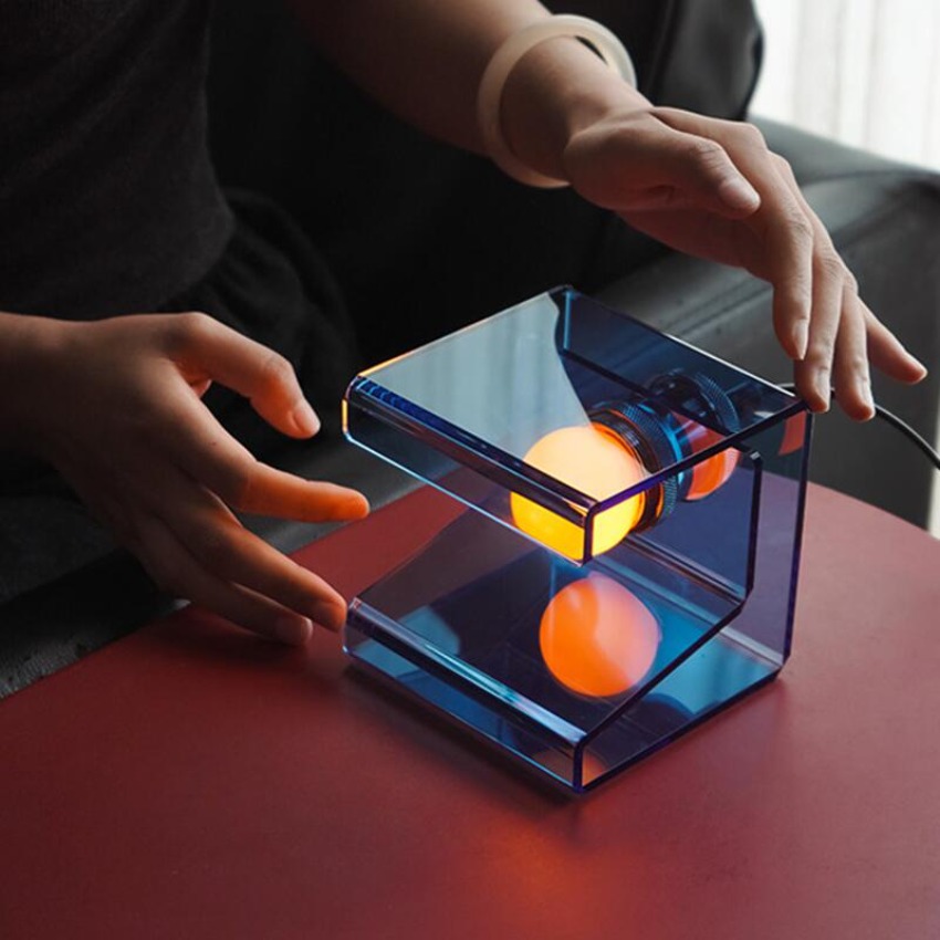 Lámpara de Mesa Moderna de Acr - Ambient Lighting Decor For Room reseña y precio