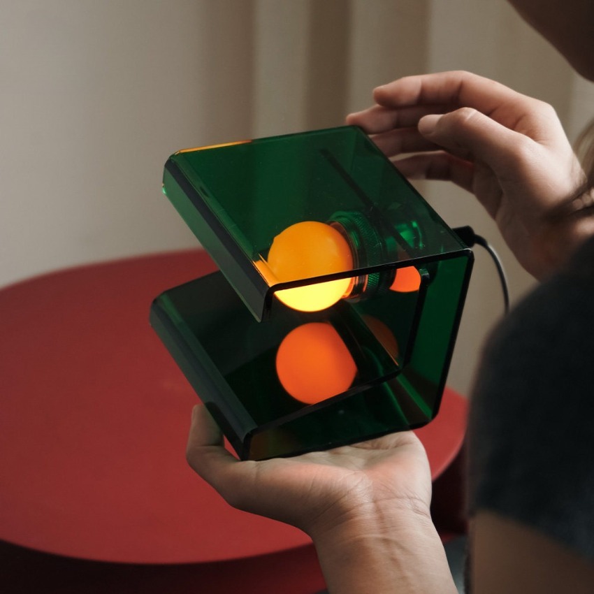 Lámpara de Mesa Moderna de Acr - Ambient Lighting Decor For Room reseña y precio