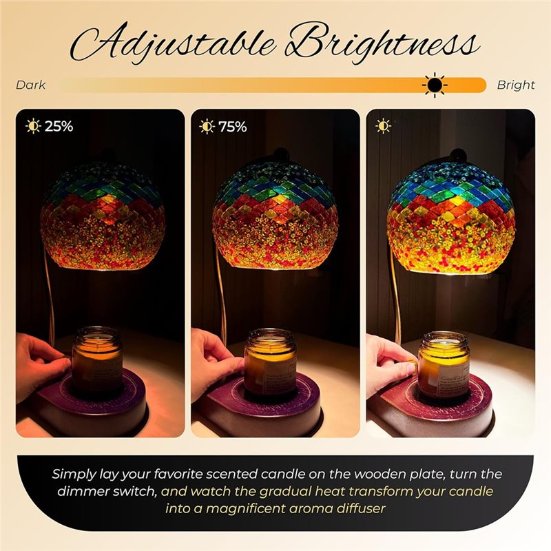 Lámpara Calentadora de Velas E - Wax Melter Electric reseña y precio