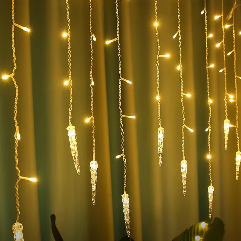 Luces de Cortina de Hielo de 1 - Fairy Light Curtain reseña y precio