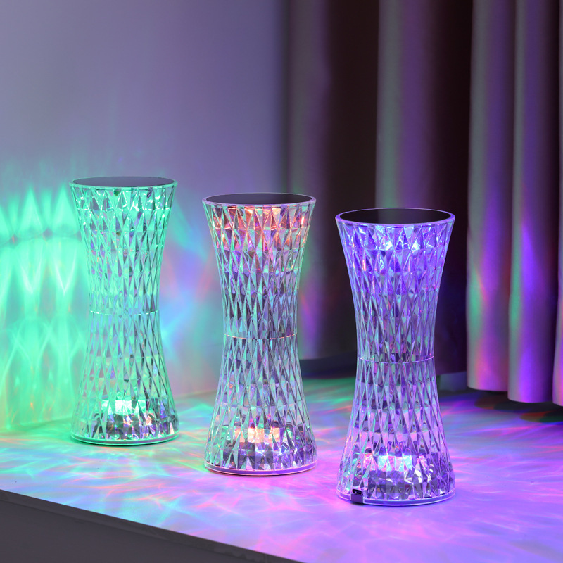 Lámparas de Noche de Cristal p - Led Lighting Decor reseña y precio
