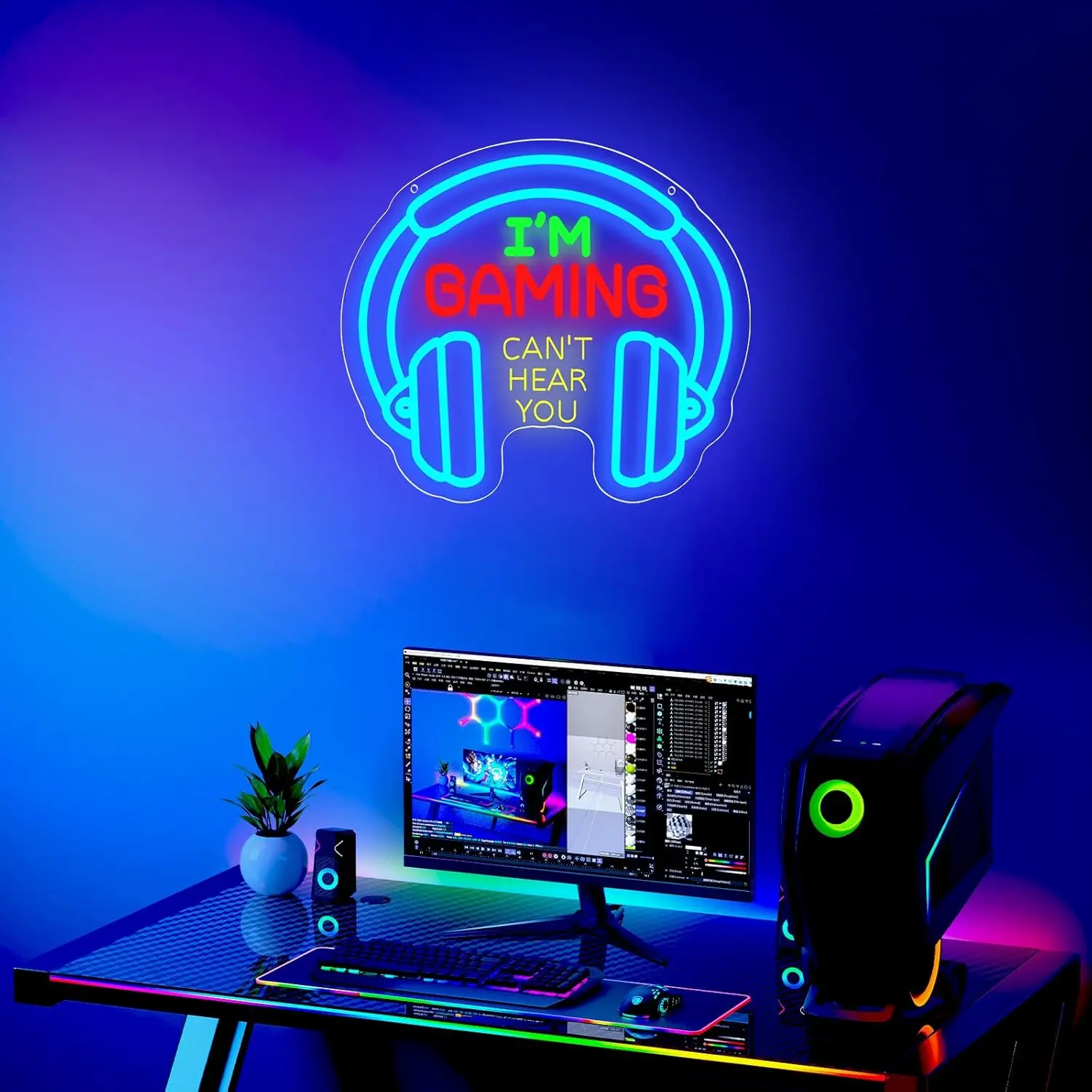 Letrero Luminoso LED con la Fr - Led Lighting Wall Decor reseña y precio