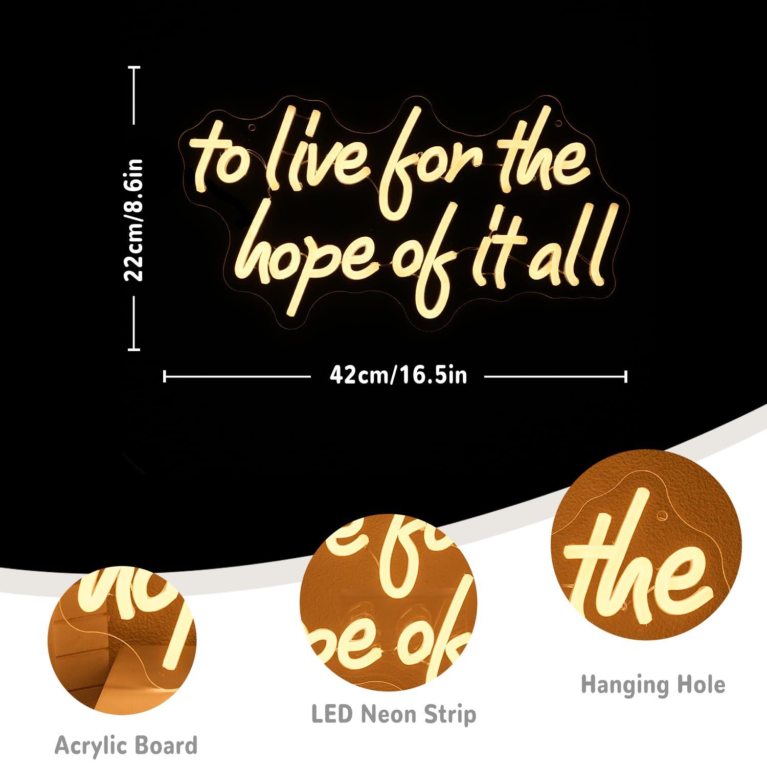 Letrero de neón con la frase « - Led Lighting Wall Decor reseña y precio
