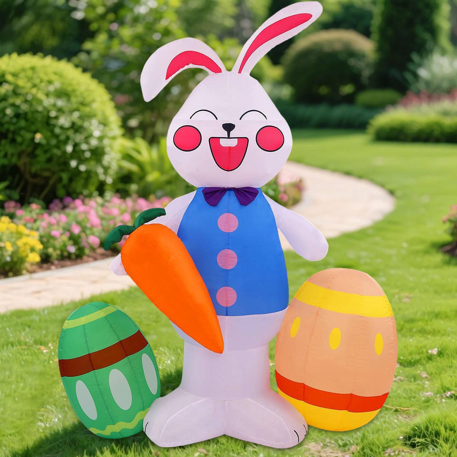 Conejo de Pascua Inflable con  - Up Lighting Decor reseña y precio