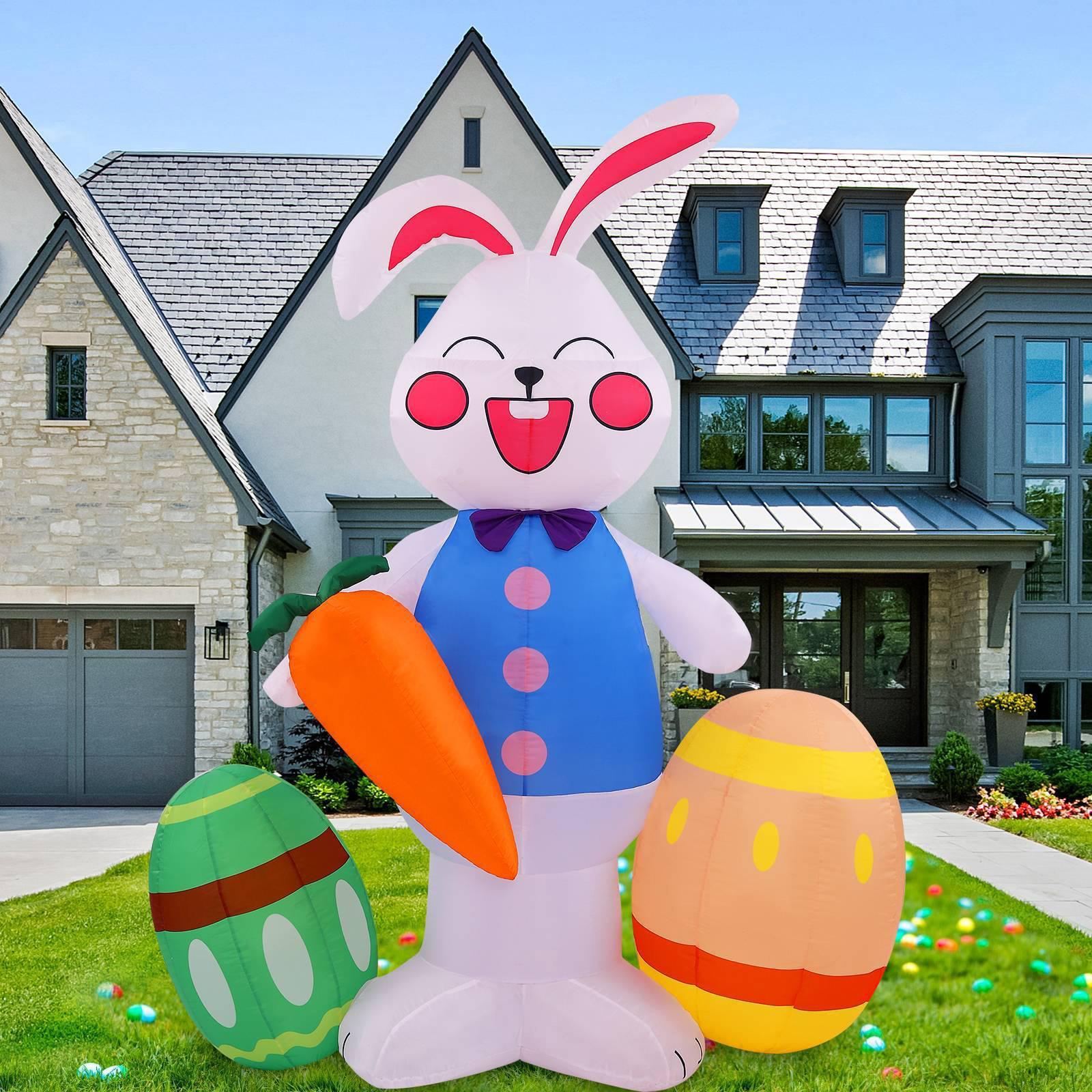 Conejo de Pascua Inflable con  - Up Lighting Decor reseña y precio