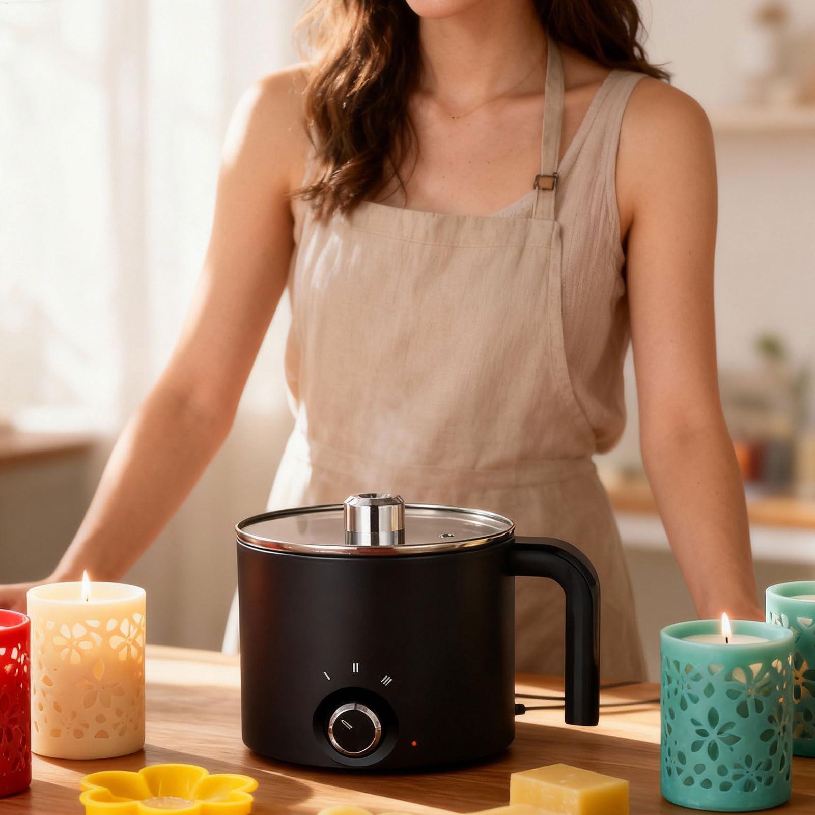 Olla para Derretir Cera de 1.5 - Wax Melter Electric reseña y precio