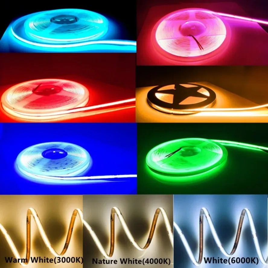 Tira de luces LED COB, ilumina - Lighting Decor And More reseña y precio