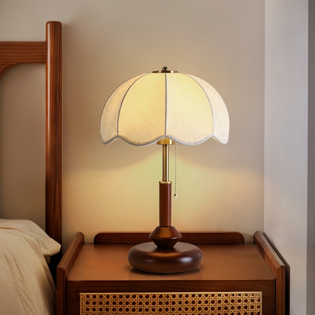 Lámpara de Mesa Vintage con Fo - Led Lighting Decor reseña y precio