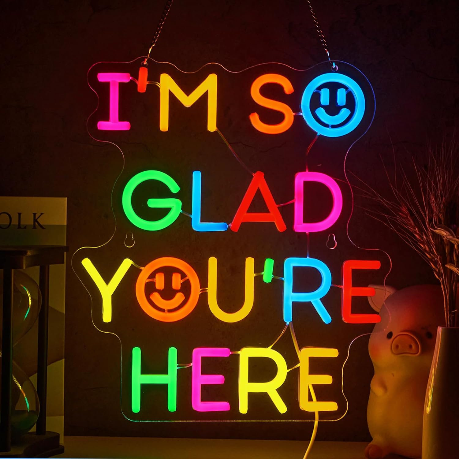    Letrero de neón con la fra - Led Lighting Wall Decor reseña y precio