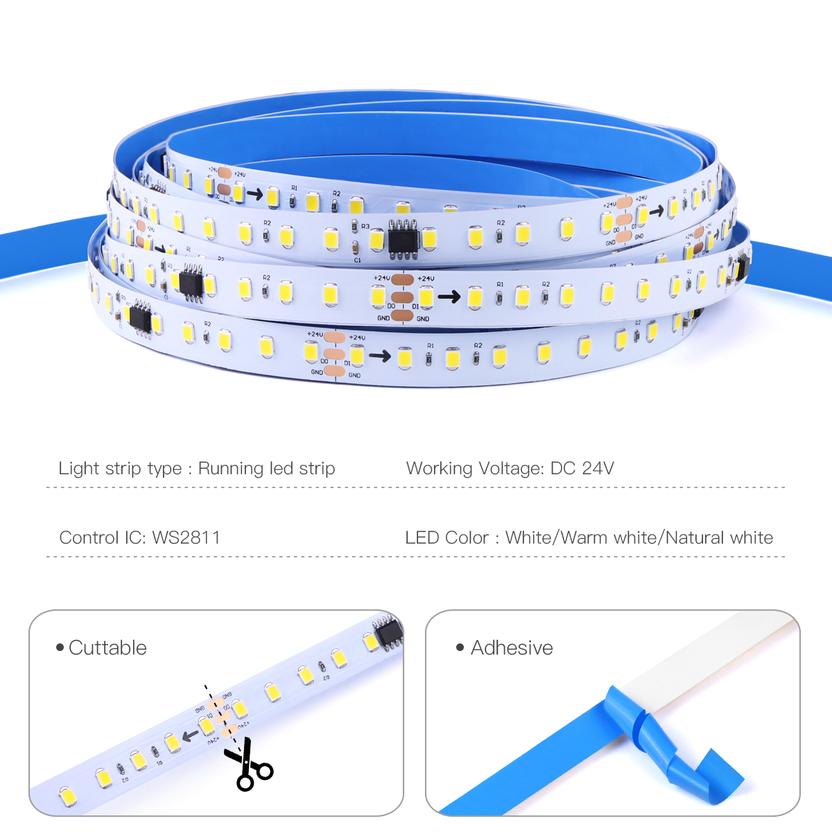 Tira de luces LED direccionabl - Kitchen Decor Lighting reseña y precio