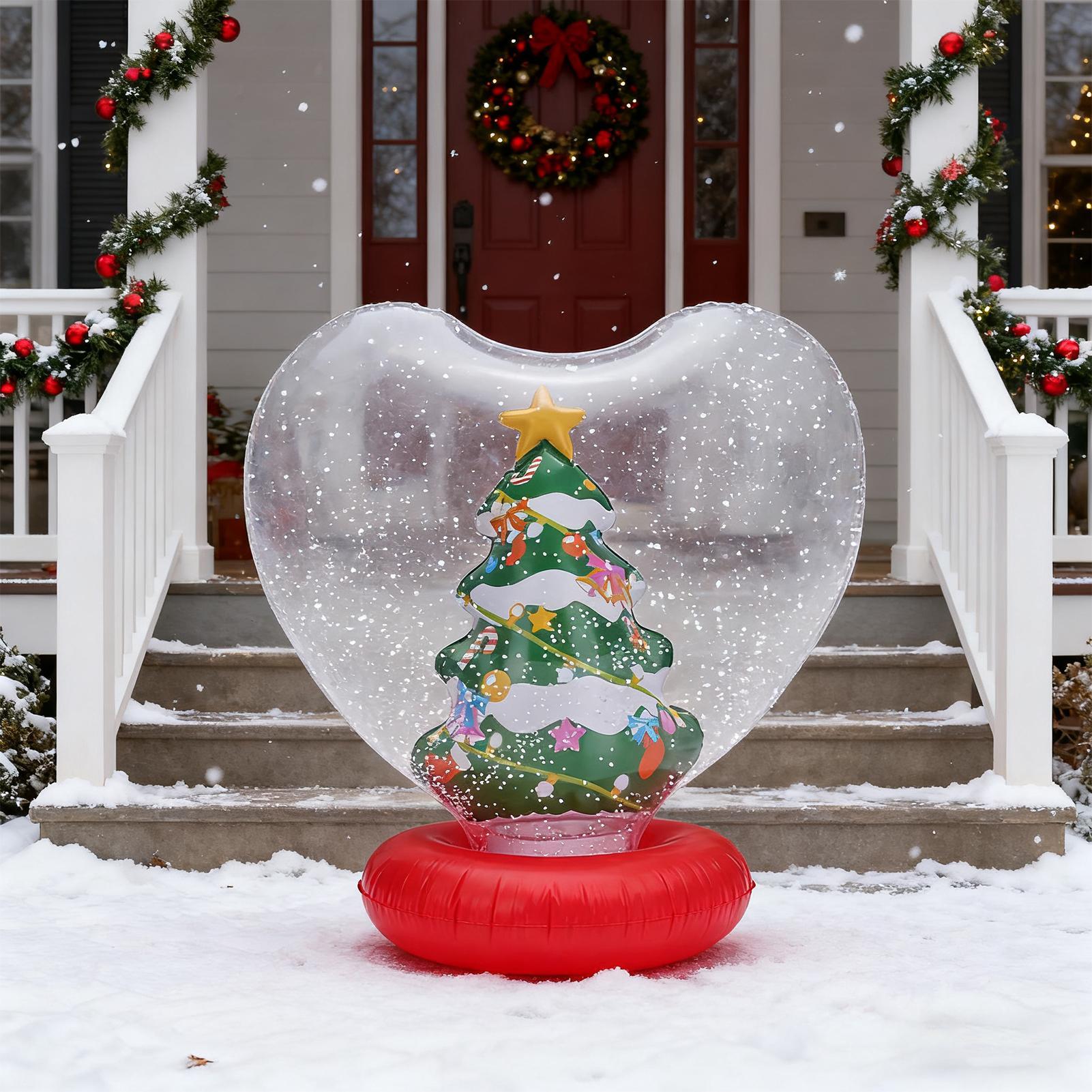 Bola de Navidad inflable gigan - Up Lighting Decor reseña y precio