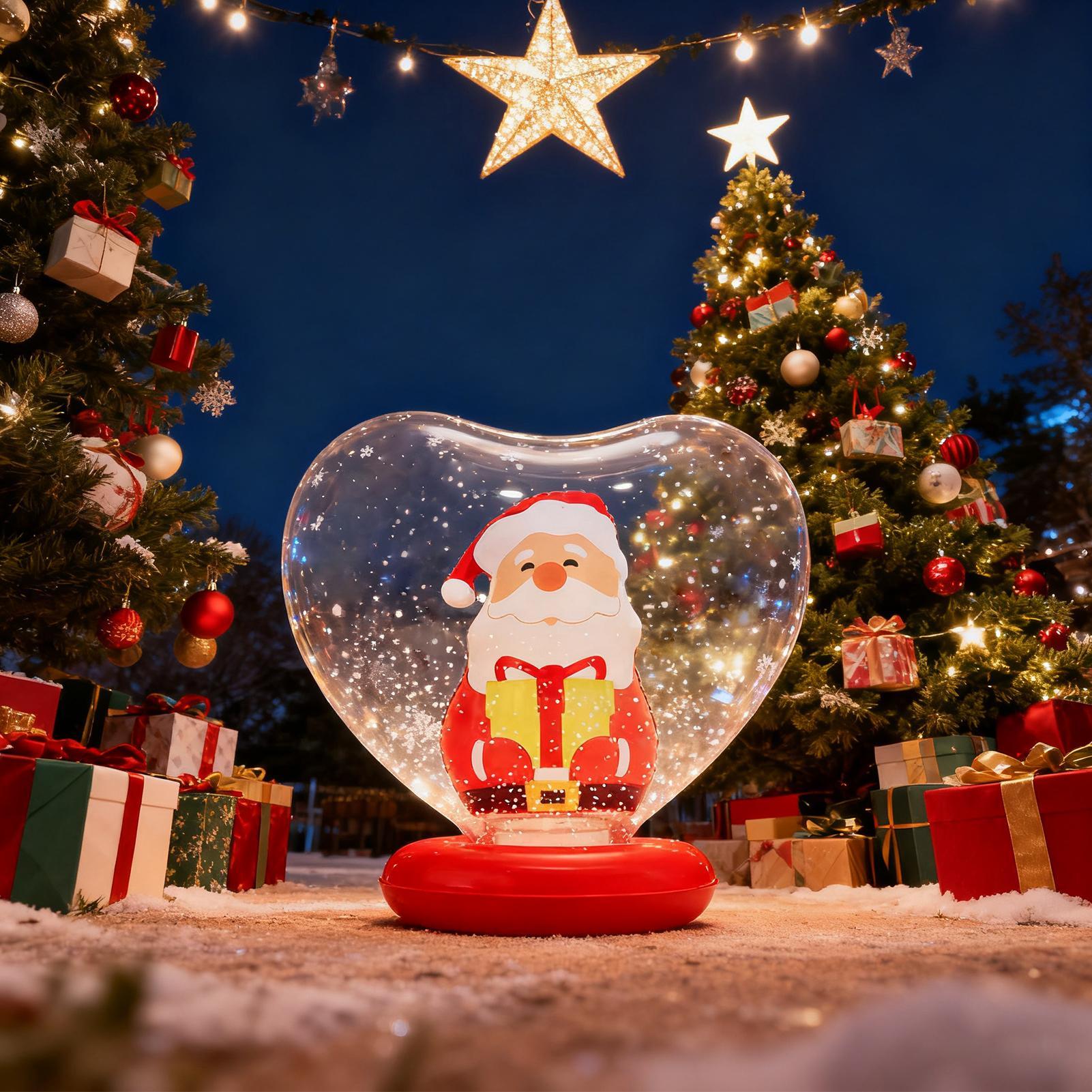 Bola de Navidad inflable gigan - Up Lighting Decor reseña y precio