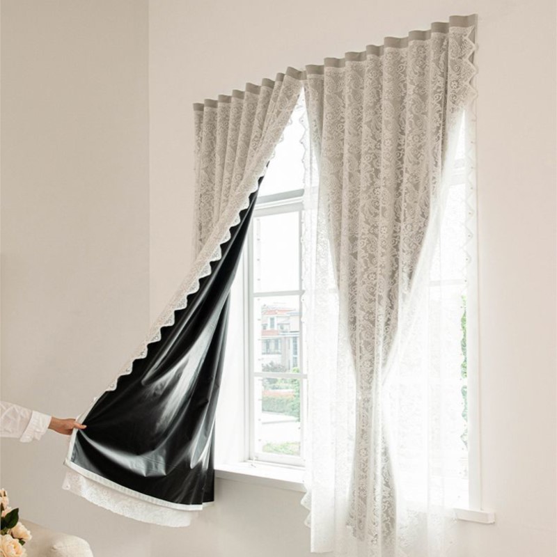 Cortina Opaca de Encaje Estilo - Lighting Decor Rentals reseña y precio