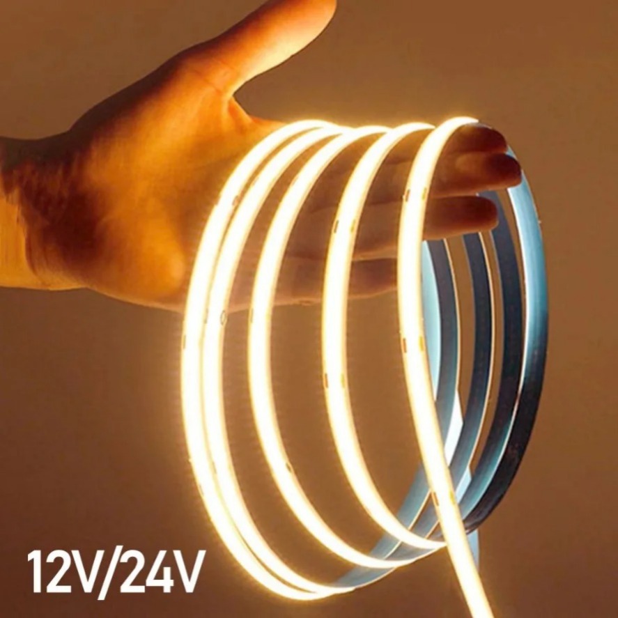 Tira de luces LED COB regulabl - Lighting Decor And More reseña y precio