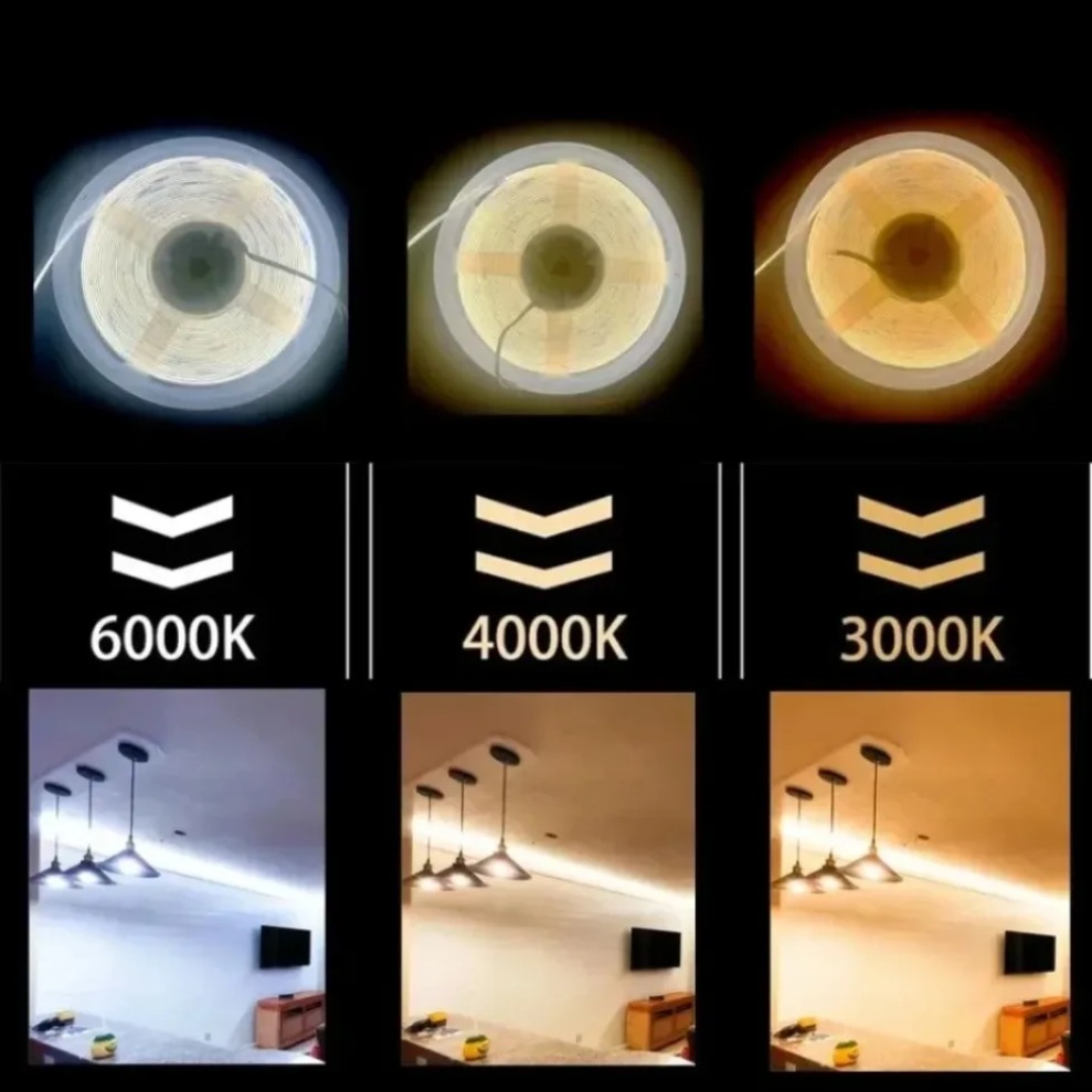 Tira de LED COB DC12V/24V 320L - Lighting Decor And More reseña y precio