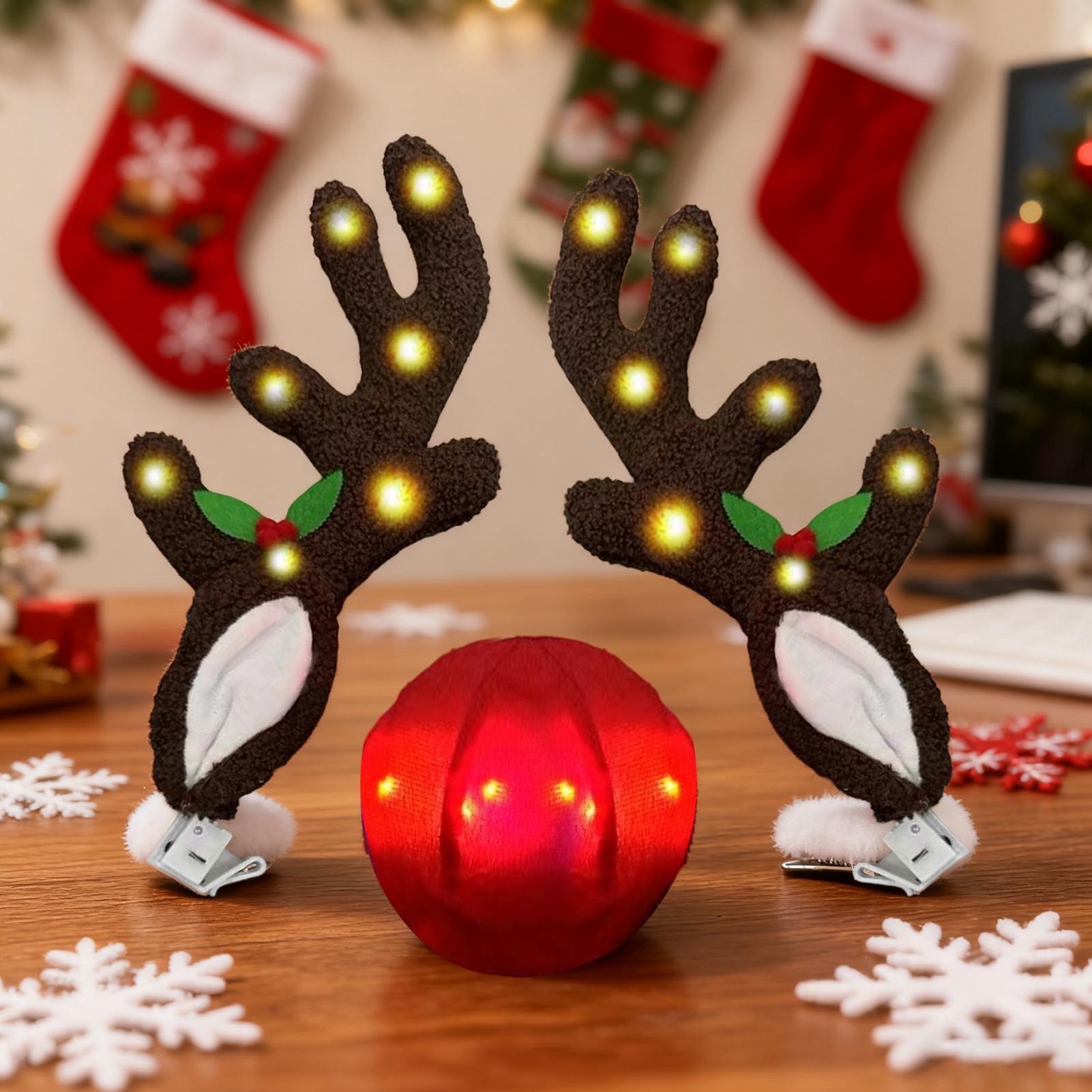 Astas de reno para coche, asta - Up Lighting Decor reseña y precio