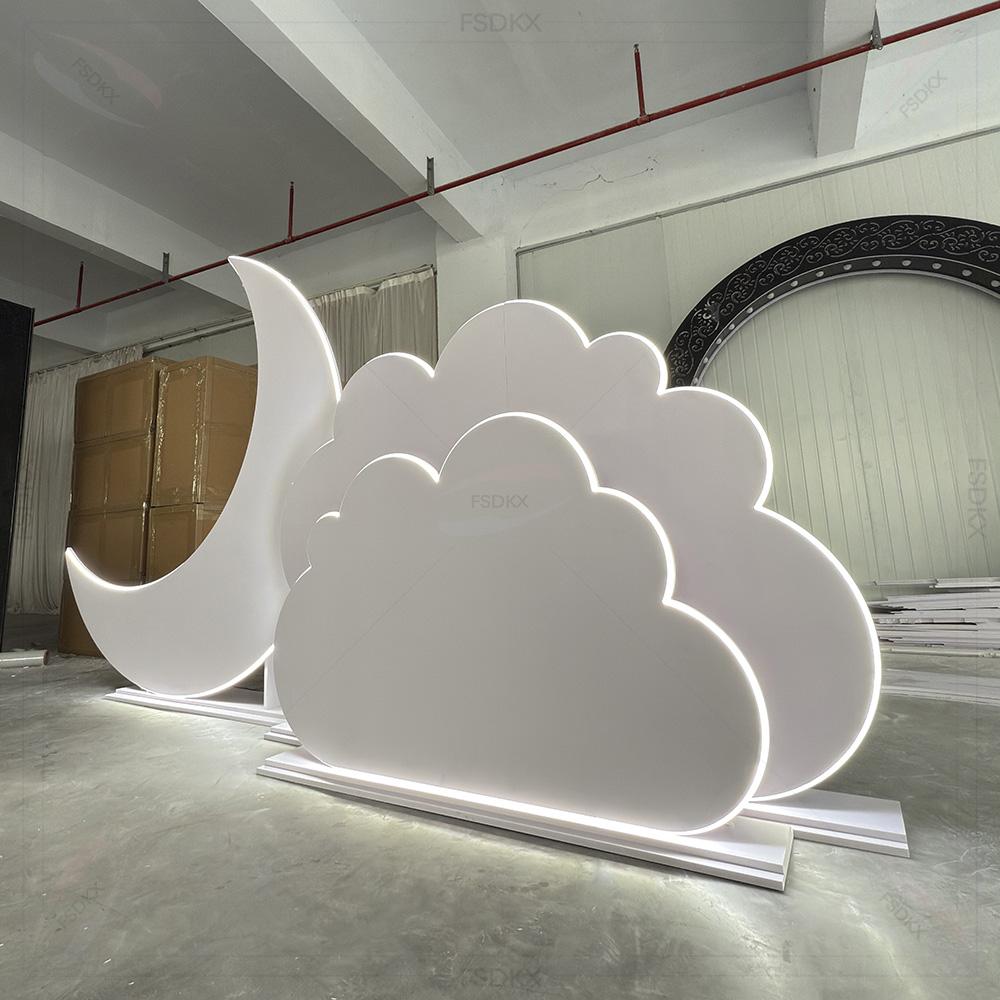 Elegante Fondo de PVC con Luz  - Lighting Decor Rentals reseña y precio