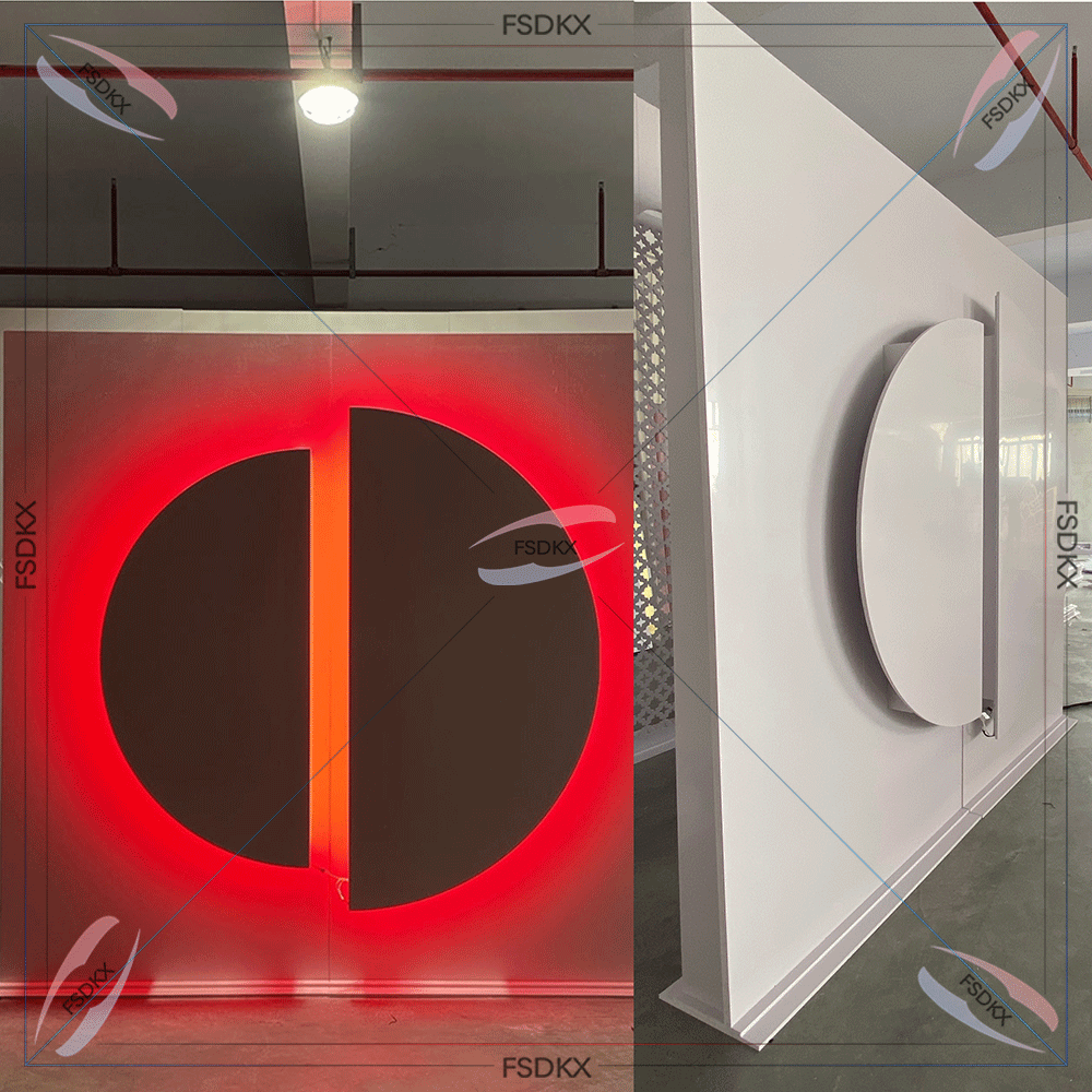 Luz de fondo cuadrada RGB 3D d - Lighting Decor Rentals reseña y precio