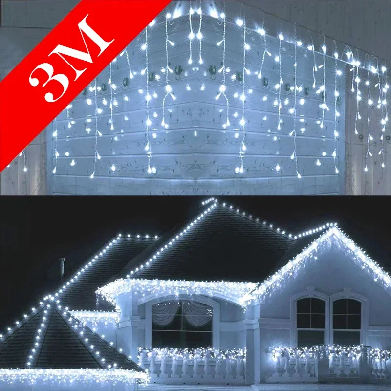 Luces navideñas para decoració - Fairy Light Curtain reseña y precio