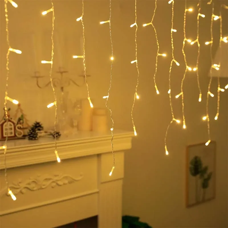 Luces navideñas para decoració - Fairy Light Curtain reseña y precio