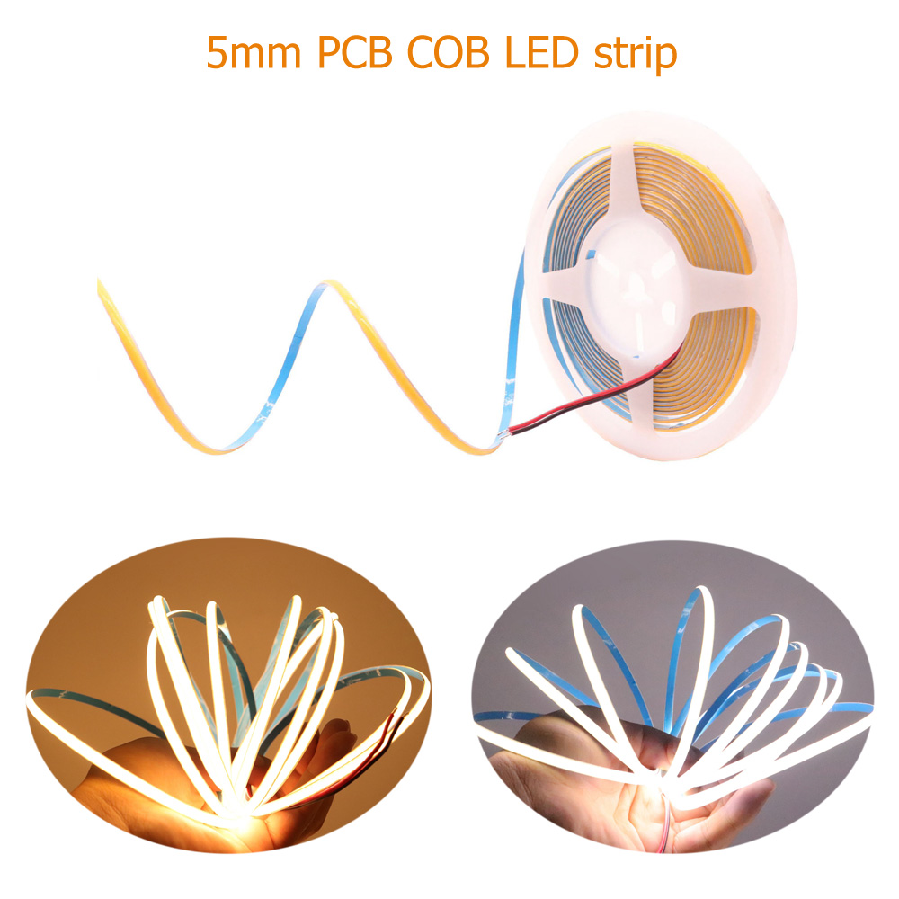 Tira de luces LED COB de 5mm,  - Lighting Decor And More reseña y precio