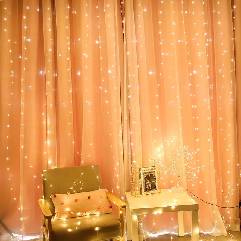 Guirnalda de Luces LED de 3M-6 - Fairy Light Curtain reseña y precio