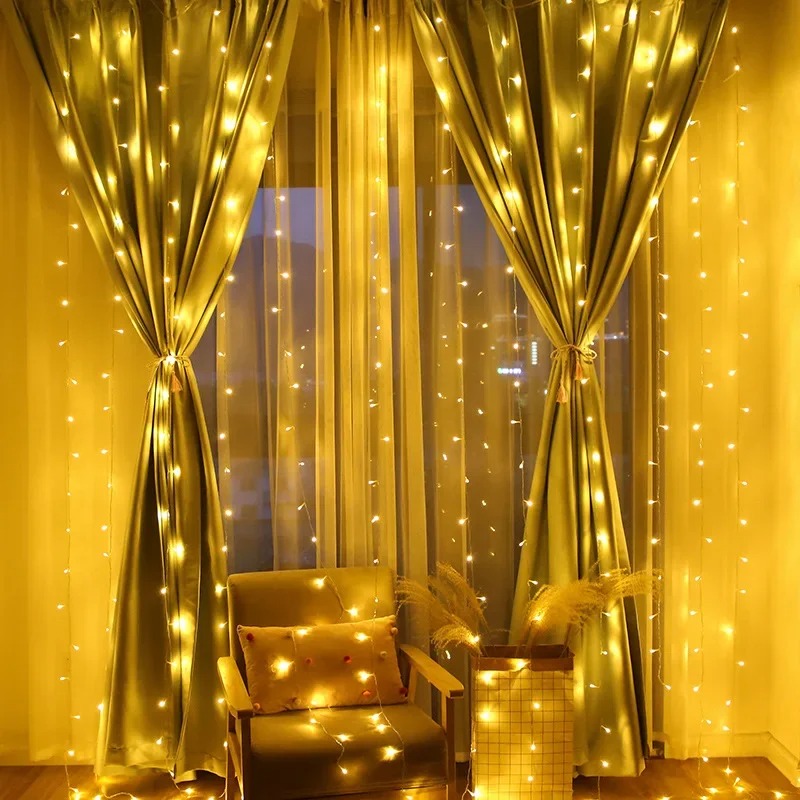 Guirnalda de cortina con modo  - Fairy Light Curtain reseña y precio
